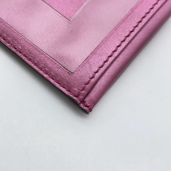 Auth GUCCI MicroGG Guccissima
Shima Leather Pink Card Case - Picture 11 of 16